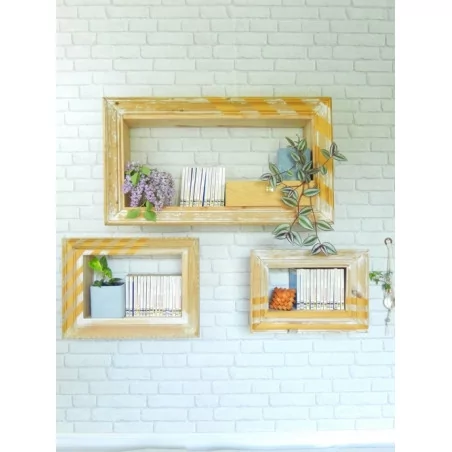 IDEES CREATIVES : Tuto : Réaliser une étagère trompe l'oeil, par Mon Carnet Deco