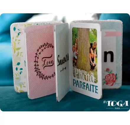 IDEES CREATIVES : Tuto : Réaliser un mini-album, par Toga