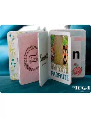 IDEES CREATIVES : Tuto : Réaliser un mini-album, par Toga