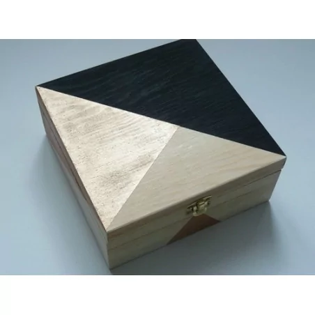 IDEES CREATIVES : Tuto : Moderniser une boîte en bois, par Intempor'ailes