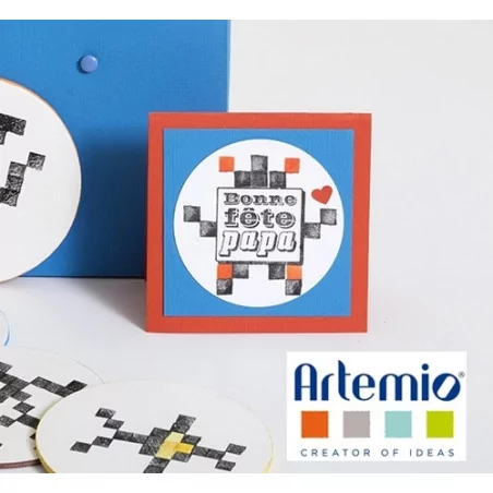 IDEES CREATIVES : Tuto : Réaliser une mini carte pour la fête des pères, par Artemio