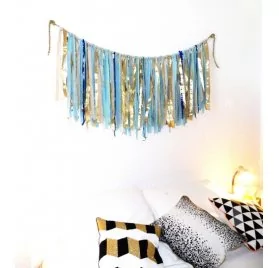 IDEES CREATIVES : Tuto : Réaliser une tête de lit bohème, par Wherebeesare
