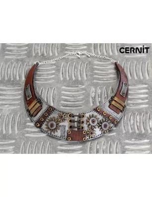 IDEES CREATIVES : Tuto : Réalisez un collier au style industriel, par Cernit