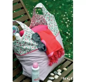 IDEES CREATIVES : Tuto : Réaliser un cabas de plage, par Toga