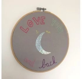 IDEES CREATIVES : Tuto : Réaliser un tambour brodé, par Caro
