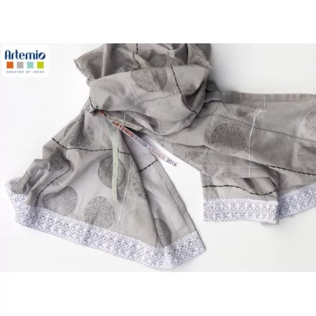 IDEES CREATIVES : Tuto : Réaliser un foulard aux motifs mandala, par Artemio