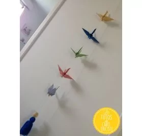 IDEES CREATIVES : Tuto : Réaliser une déco origami, par Caro