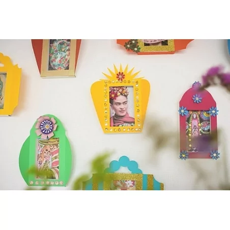 IDEES CREATIVES : Tuto : Réaliser des minis cadres colorés, par Marauda Verbo