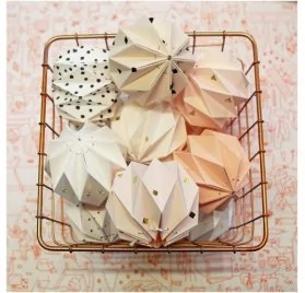 IDEES CREATIVES : Tuto : Réaliser un lampion rond, Purple Jumble