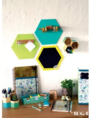 IDEES CREATIVES : Tuto : Réaliser un rangement original, par Toga