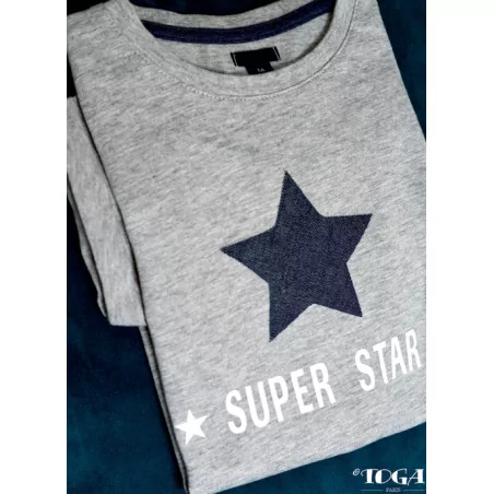 IDEES CREATIVES : Tuto : Réaliser un t-shirt avec une étoile, par Toga