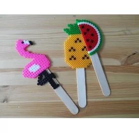 IDEES CREATIVES : Tuto : Réaliser un marque-page en perles Hama, par Ma Lae