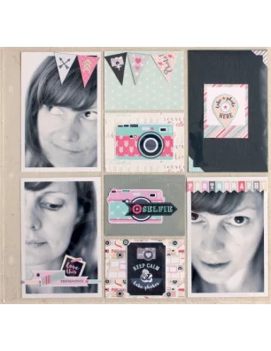 IDEES CREATIVES : Tuto : Réaliser une page sur le thème de la photo (2), par Toga