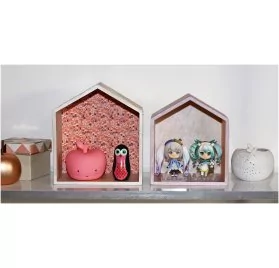 IDEES CREATIVES : Tuto : Réaliser des étagères maisons customisées, par PurpleJumble