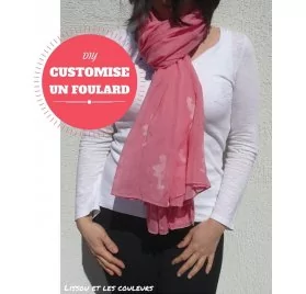 IDEES CREATIVES : Tuto : Customiser un foulard basique, par Lissou