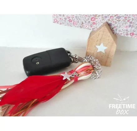 IDEES CREATIVES : Tuto : Réaliser un porte clé gri-gri, par Alice