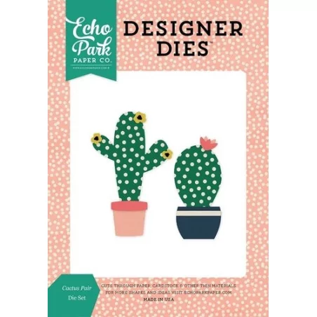 OUTILLAGE & MACHINES : Dies / Matrices de découpe 'Echo Park Paper - Just Be You' Qté 2