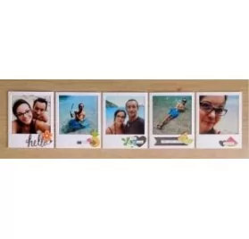 IDEES CREATIVES : Tuto vidéo - Créer des mini cadres façon polaroÏd, par Miaoups