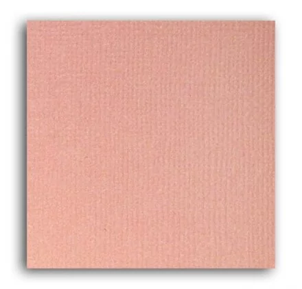 PAPIERS SCRAPBOOKING : Papier uni 30x30 Mahé 2 'Toga' Rose Blush