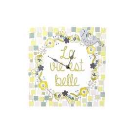 IDEES CREATIVES : Tuto - L'horloge "la vie est belle"