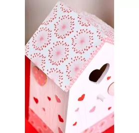 IDEES CREATIVES : Tuto - Le nichoir aux petits coeurs