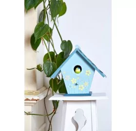 IDEES CREATIVES : Tuto - Le nichoir aux tuiles bleues