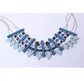 IDEES CREATIVES : Tuto - Réception chic - La parure aux losanges