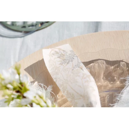 Tuto - Mariage champètre - La Table - La décoration de serviette
