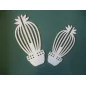 Silhouette Bois 'Artemio' Cactus 17 cm