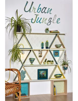 IDEES CREATIVES : Tuto - Urban Jungle - L'étagère