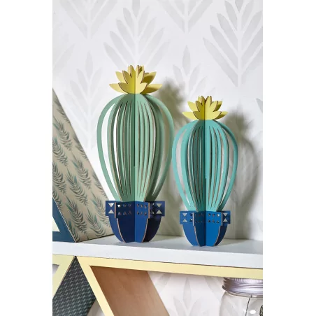 IDEES CREATIVES : Tuto - Urban Jungle - Les cactus 3D