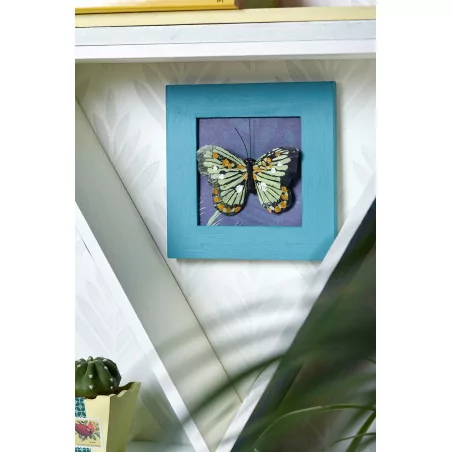 IDEES CREATIVES : Tuto - Urban Jungle - Le cadre à papillon