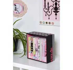 Tuto - Fashionista - Le caisson et ses petits cahiers 