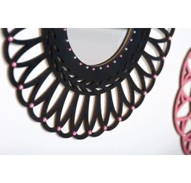 IDEES CREATIVES : Tuto - Fashionista - Les miroirs noir et rose