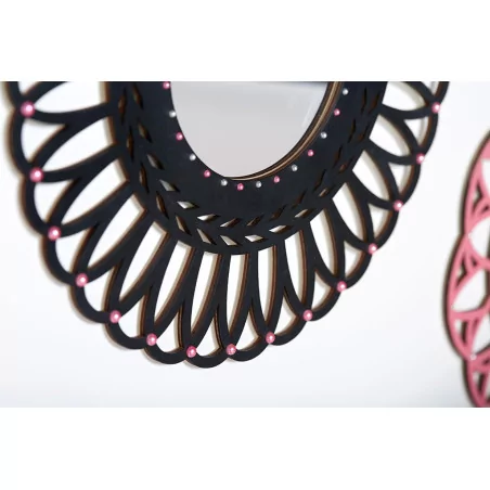 IDEES CREATIVES : Tuto - Fashionista - Les miroirs noir et rose
