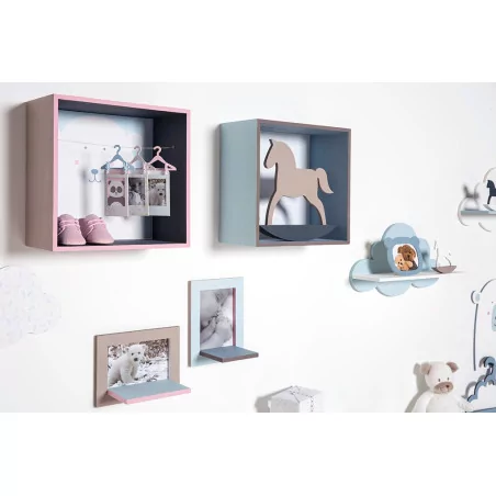 Tuto - La chambre de bébé - Les caissons muraux