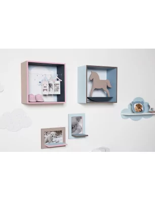 IDEES CREATIVES : Tuto - La chambre de bébé - Les caissons muraux