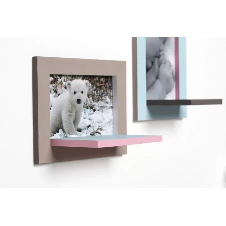 IDEES CREATIVES : Tuto - La chambre de bébé - Les cadres - Etagères