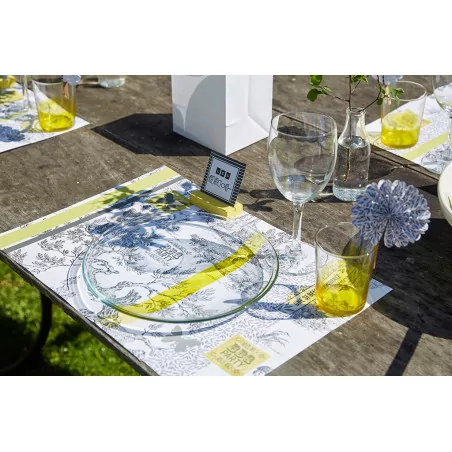 Tuto - Barbecue Party - La table - Les sets de table