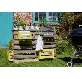 IDEES CREATIVES : Tuto - Barbecue Party - Le meuble de rangement - La base du meuble