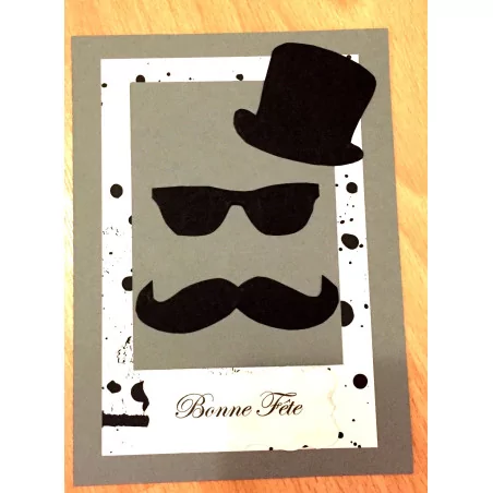 IDEES CREATIVES : Tuto : Confectionner une carte pour la fête des pères, par Morgane F