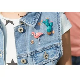 IDEES CREATIVES : Tuto - Customisation d'un vêtement pour enfants - La veste en jeans
