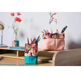 IDEES CREATIVES : Tuto - Bureau Vintage - Pot à crayons