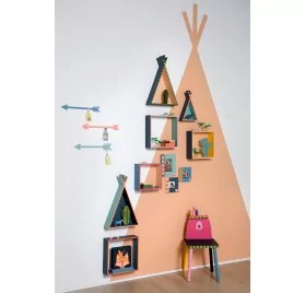IDEES CREATIVES : Tuto - Une chambre d'enfant - Les flèches murales décoratives