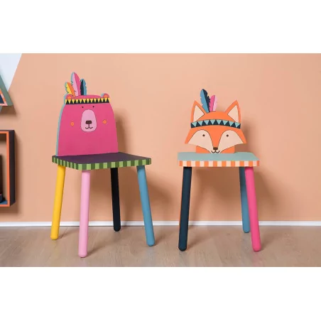 Tuto - Une chambre d'enfant - Les chaises en bois