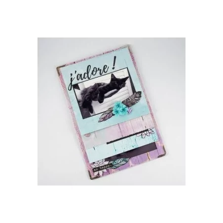 IDEES CREATIVES : Tuto vidéo : Personnaliser un mini-album cascade, par Miaoups