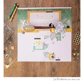 IDEES CREATIVES : Tuto : Préparer une page sirène, pirate et hibiscus, par les Bricolheureux