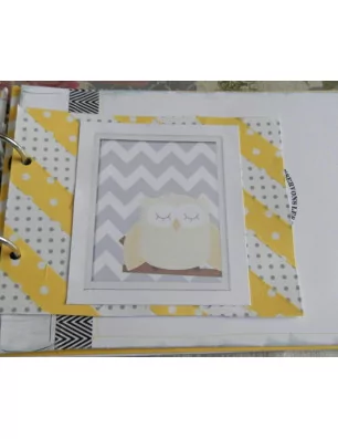 IDEES CREATIVES : Tuto : Personnaliser un livre d'or pour un Baptême, par Sheepette