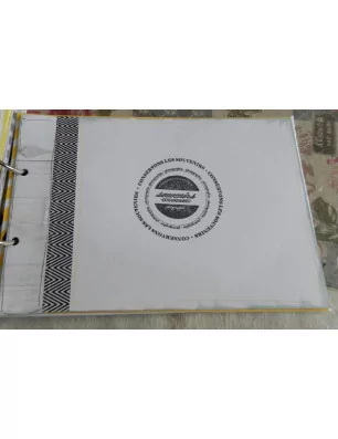 IDEES CREATIVES : Tuto : Personnaliser un livre d'or pour un Baptême, par Sheepette