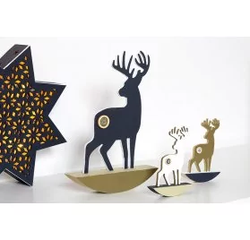 IDEES CREATIVES : Idée créative - Noël Ecossais - Les cerfs à bascule